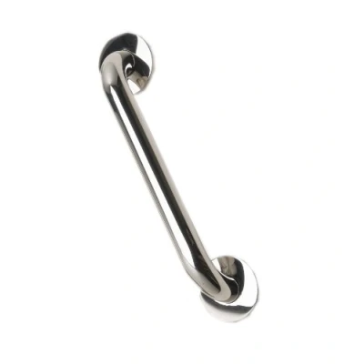 Image of NRS Healthcare Polished Stainless Steel Grab Rail 30 cm (12 inch) Length
