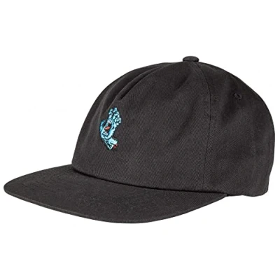 Image of Santa Cruz Cap Mini Hand Black Size: Adjustable