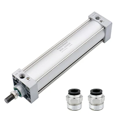 Image of Heschen Pneumatic Standard Cylinder, SC 63 250, PT3/8 Port, 63mm Bore, 250mm Stroke, Double Acting