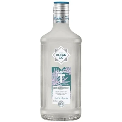 Image of CleanCo Clean T Non Alcoholic Tequila Alternative Oaky Agave Flavouring Low Carb &amp; Diet Friendly 70cl Bottle Spirit Vegan, Gluten Free Formula