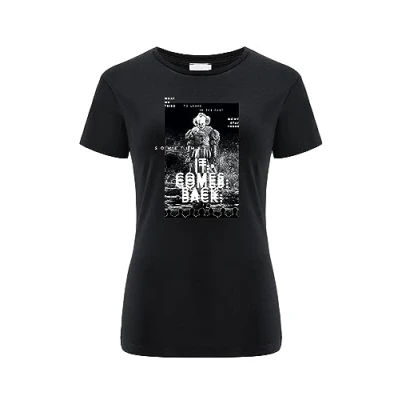 Image of ERT GROUP Women&#039;s It T Shirt, 017 Black, XL