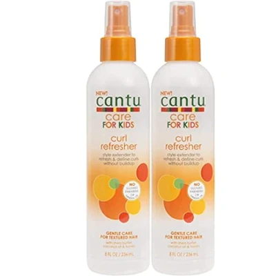 Image of Cantu Care For Kids Curl Refresher 8 Ounce (236ml) (2 Pack)