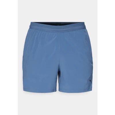 Image of PUMA M Tech Training 5&quot; Stretch Woven Short Dark Indigo