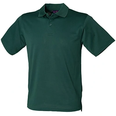 Image of Henbury Coolplus® Polo Shirt Colour:Bottle Size:3XL