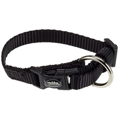 Image of Nobby Collar &quot;Classic&quot; Black Length: 13 20 cm Width: 10 mm