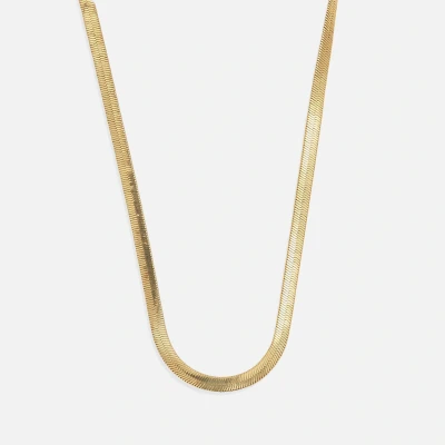 Image of Katie Loxton The Curated Collection Ciana Snake Gold Plated Chain Necklace