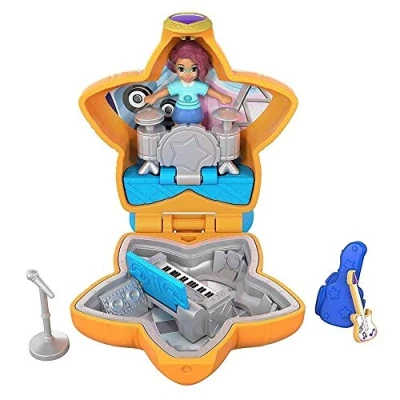 Image of Polly Pocket FRY32 Tiny Places Concert Compact Playset