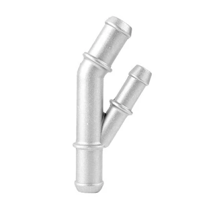 Image of VOBOR 1J0121087E Car Cast Aluminum Y Flange Coolant Pipe Adapter Compatible with Mk4 Golf 1.8T 2000 2005, TT 2002