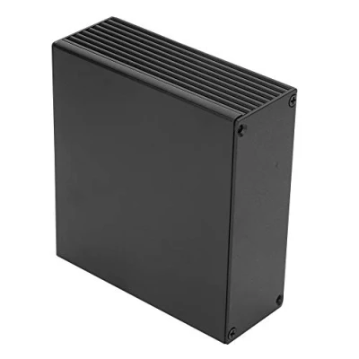 Image of Project Box Electronic aluminium Cooling Box, Circuit Board PCB Instrument Enclosure Case Printed Wiring Aluminum DIY