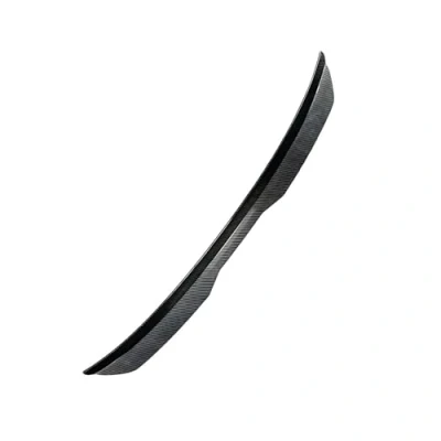 Image of Car Rear Spoiler for Ford Fiesta Active VIII (Mk8) 2018 2019 2020 2021 2022 2023 2024, Trunk Roof Lip Tail Wing, Antiscratch Body Kits Styling Accessories, Carbon Fiber