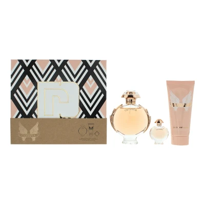 Image of PACO OLYMPEA SET: EDP SPRAY 80ML + BODY LOTION 100ML MINI