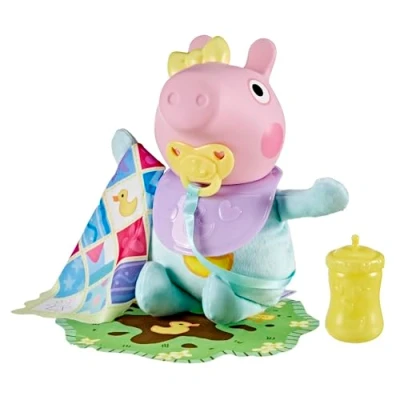 Image of Peppa Pig Oinks and Snuggles Evie Interactive Baby Doll