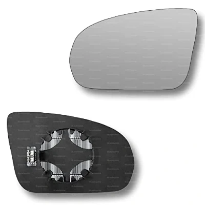 Image of Less4spares Replacement Wing Mirror Glass Left Compatible with Mercedes GLA 2020 2022 CLIP ON Passnager Near Side N/S Heated Convex