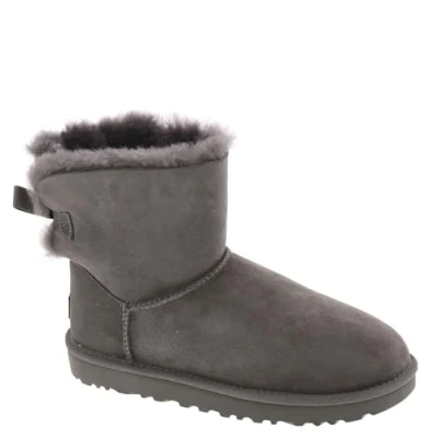 Image of Mini Bailey Bow II Suede Sheepskin Women&#039;s Winter Boots