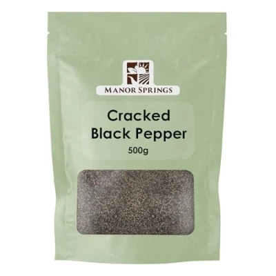Image of Cracked Black Pepper (Coarse Ground) 500g