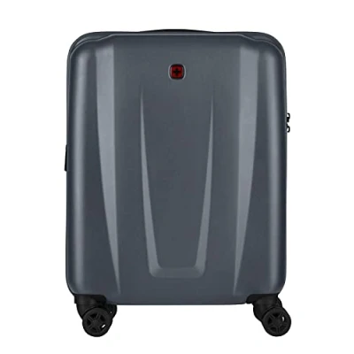 Image of Wenger Zenyt Luggage Garment Bag, Carry on Hardside case, Turbulence Grey