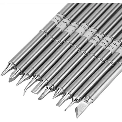 Image of T12 Series Soldering Iron Tips Welding Tool Replacement for FX 951 Rework Station Station(10Pcs)