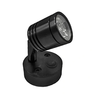 Image of MASO 12V LED Spot Reading Light Camper Van Caravan Boat Motorhome RV Interior Warm Wall Lamp
