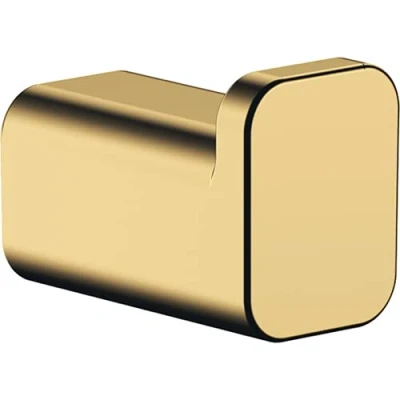 Image of hansgrohe AddStoris Towel hook, polished gold optic, 41742990