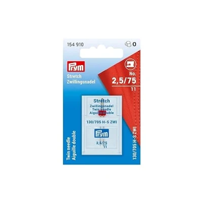 Image of Prym Sewing Machine Needles, steel, Silver, Stretch, 130/705, No. 75/2,5 mm