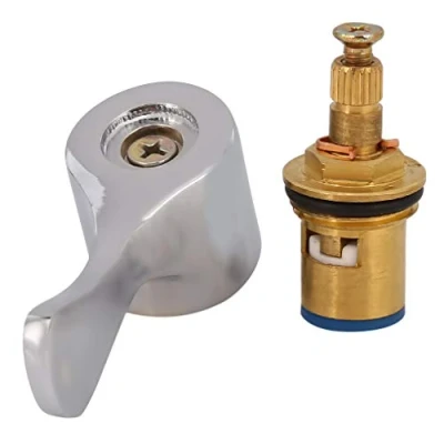 Image of CAVIVI Lever Taps Tops and Quarter Turn Tap Valves Replacement Universal Contract Basin Reviver handles Kit,Full set of