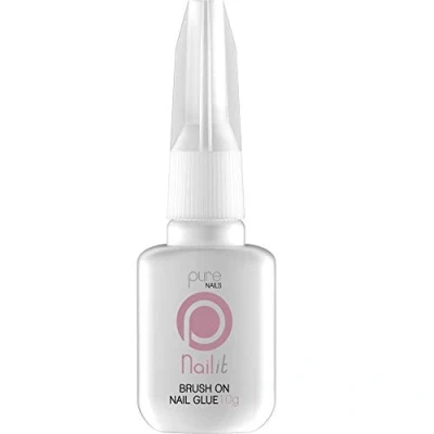 Image of Pure Nails Brush On Nail Glue (1 X 10g) (N98)