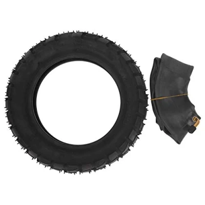 Image of VGEBY 10in Electric Scooter Tire, Tire Inflatable Rubber Tyre with Inner Tube 255X80 Sportinggoods 10X2.50