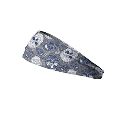 Image of JUNK Brands Muertos Big Bang Lite Headband, Blue, One Size