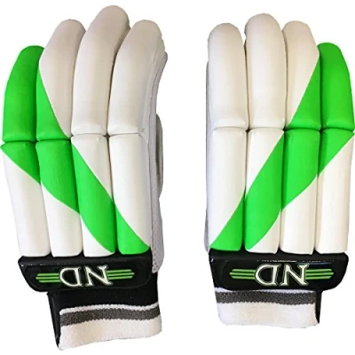 Image of ND Sports Cricket Batting Gloves Boys, Multi coloured, NAF MKN NDHiLite Boys