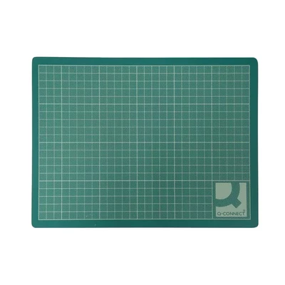 Image of Q Connect Cutting Mat Non Slip PVC A1 Green KF01138