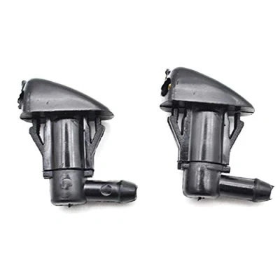 Image of XNASU Windscreen Washer Jets, for KIA Sportage MK2 Spectra Spectra5 2 Pack Wiper Spray Nozzle, Car Pump, plastic Black