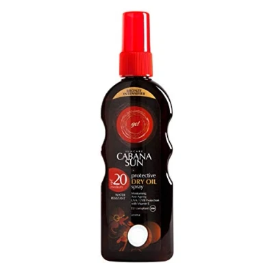 Image of CABANA Sun Deep Tanning Dry Oil Spray SPF20 100 ml CABD20.100