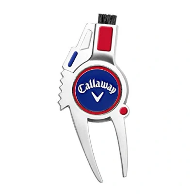 Image of Callaway 4 in 1 Divot Tool Red, White &amp; Blue