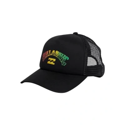 Image of Billabong Podium Trucker Unisex Cap, Size: One Size, Black