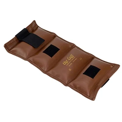 Image of CanDo Weight cuff wrist and ankle weights 4.5 kg, brown alternative to dumbbells