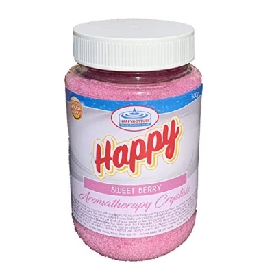 Image of Happy Hot Tubs Spa Aromatherapy Crystals 500g Bath Scent Tub Fragrance Aroma (Sweet Berry)