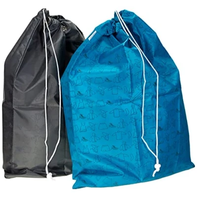 Image of Perfetto Self Service Laundry Bag, Dimension 56X71 Cm. 2 Pieces, Textile, Multi Colour, One Size