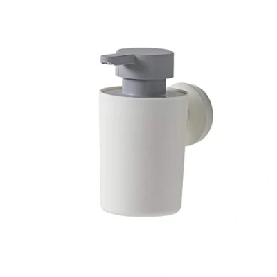 Image of Tiger Urban Soap Dispenser, Stainless Steel, White, 6.8 x 12.3 10.5 cm