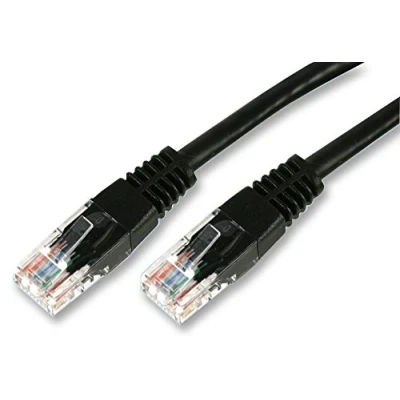 Image of Pro Signal PSG03120 Cat5e RJ45 Ethernet Patch Lead, 0.5m Black