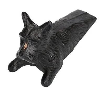Image of Scottie Scotty Terrier Dog Door Stop Cast Iron Doorstop Wedge Animal House