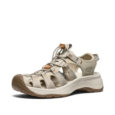Image of KEEN Women&#039;s Astoria West Sandal, Plaza Taupe/Roasted Pecan, 8 UK