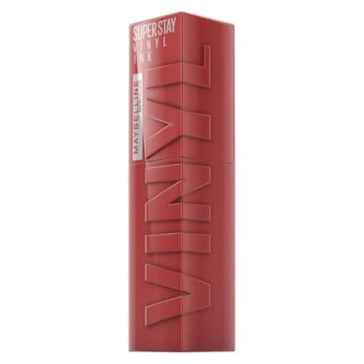 Image of Maybelline New York Lip Colour, Smudge free, Long Lasting up to 16h, Liquid Lipstick, Shine Finish, SuperStay Vinyl Ink, 35 Cheeky