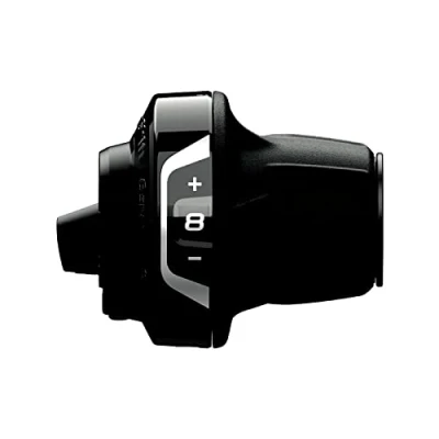 Image of Shimano Tourney / TY SL RV400 Revo Shifter, Right Hand, 8 Speed, with Optical Gear Display