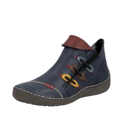 Image of Rieker 72581 14 women&#039;s Mid Boots in Marine