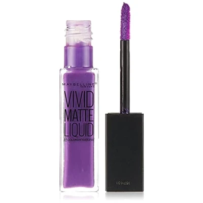 Image of Maybelline Color Sensational Matte Liquid Lipstick, Number 43, Vivid Violet