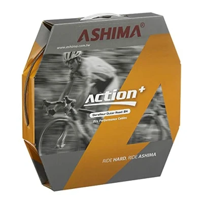 Image of ASHIMA Box 50mt GUAINE ACTION+ SP Derailleur D4,5mm Black