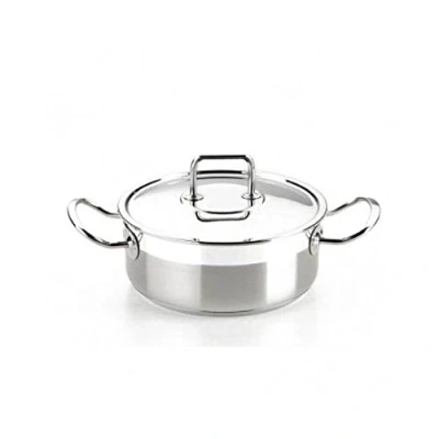 Image of Braisogona Professional Stewpan with Side Handles, 22 cm, Silver, Braisogona_A340354