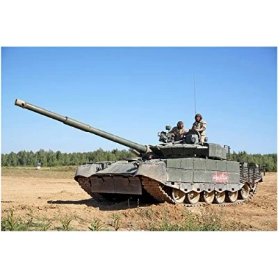 Image of Trumpeter TRU09587 1/35 T 80 BVM MBT Plastic Model kit, Multicolour
