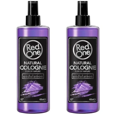 Image of Redone Aftershave Natural Barber Spray Cologne Undulation 2x 400ml Long lasting fragrance Premium Grooming Product 2 PCS