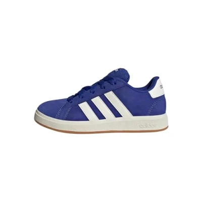 Image of adidas Grand Court 00s Shoes Kids, Semi Lucid Blue/Off White/Gum, 12.5 UK Child